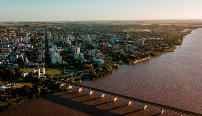 Ponte internacional em Uruguaiana